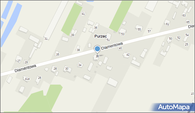 Purzec, Purzec, 37, mapa Purzec