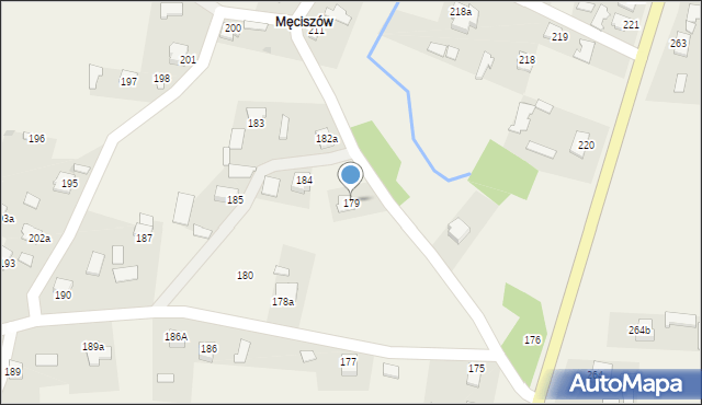 Pustków, Pustków, 179, mapa Pustków