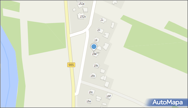 Pustków, Pustków, 19a, mapa Pustków