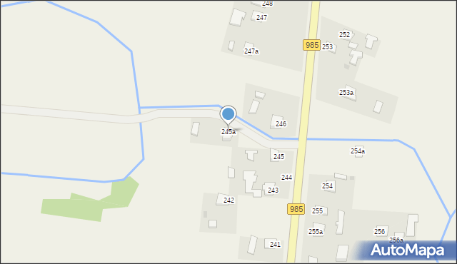 Pustków, Pustków, 245a, mapa Pustków