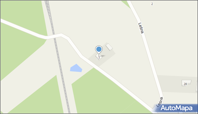 Pustkowa Góra, Pustkowa Góra, 1, mapa Pustkowa Góra