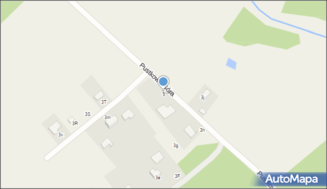 Pustkowa Góra, Pustkowa Góra, 3, mapa Pustkowa Góra