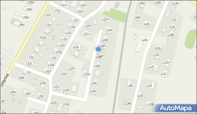 Pustynia, Pustynia, 119E, mapa Pustynia