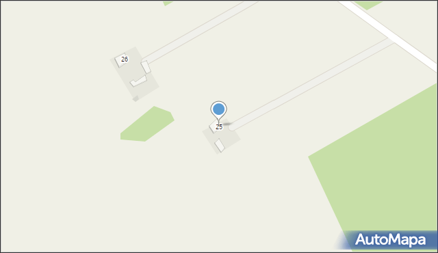 Puszcza Rządowa, Puszcza Rządowa, 25, mapa Puszcza Rządowa