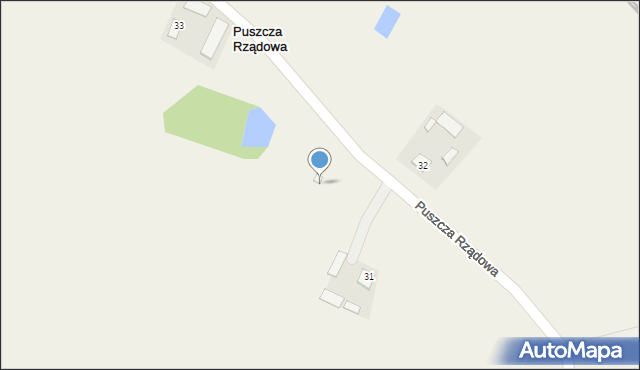 Puszcza Rządowa, Puszcza Rządowa, 32, mapa Puszcza Rządowa