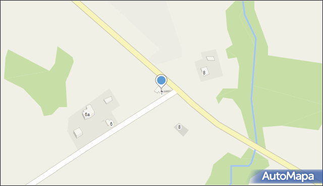 Puszcza Rządowa, Puszcza Rządowa, 7, mapa Puszcza Rządowa