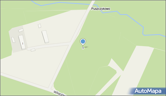 Puszczykowo, Puszczykowo, 6, mapa Puszczykowo