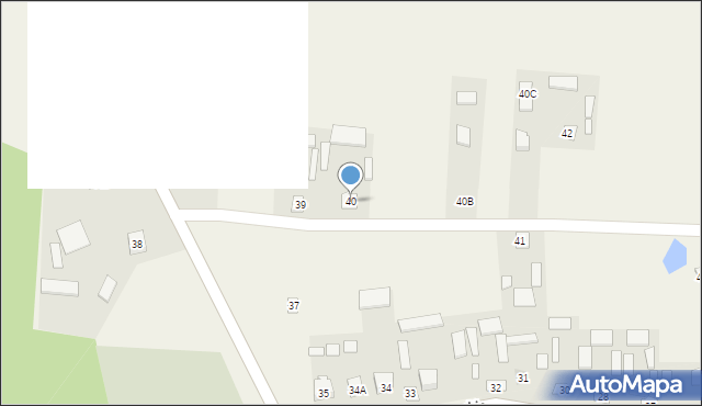 Puszno Skokowskie, Puszno Skokowskie, 40, mapa Puszno Skokowskie