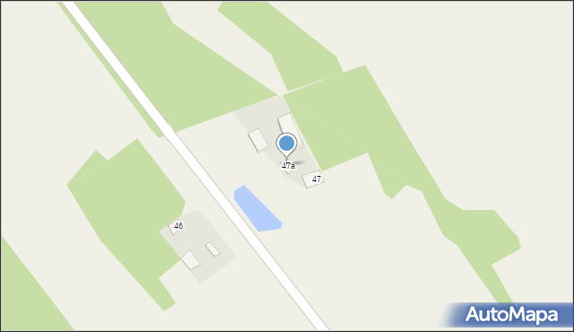 Putkowice Nadolne, Putkowice Nadolne, 47a, mapa Putkowice Nadolne