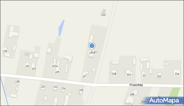 Puznówka, Puznówka, 167a, mapa Puznówka