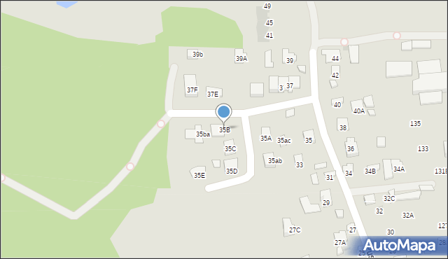 Radom, Puszczańska, 35B, mapa Radomia