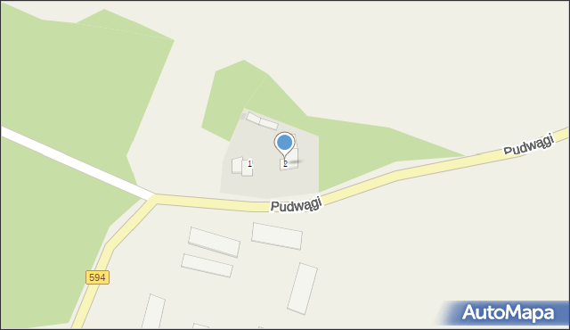 Siemki, Pudwągi, 2, mapa Siemki