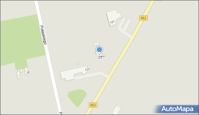 Suwałki, Pułaskiego Kazimierza, gen., 125, mapa Suwałk