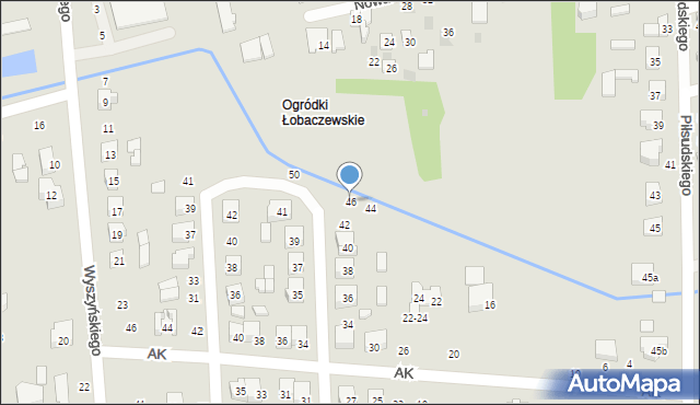 Terespol, Pułaskiego Kazimierza, gen., 46, mapa Terespol