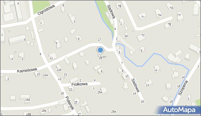 Tyczyn, Pułanek, 19, mapa Tyczyn