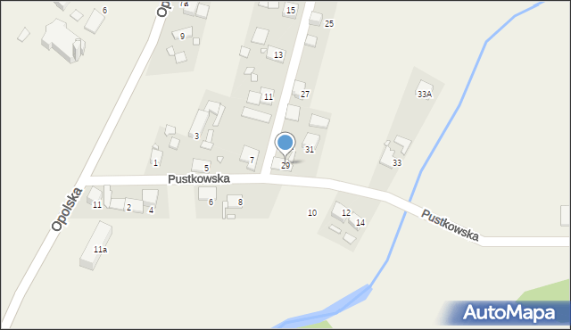 Węgry, Pustkowska, 29, mapa Węgry