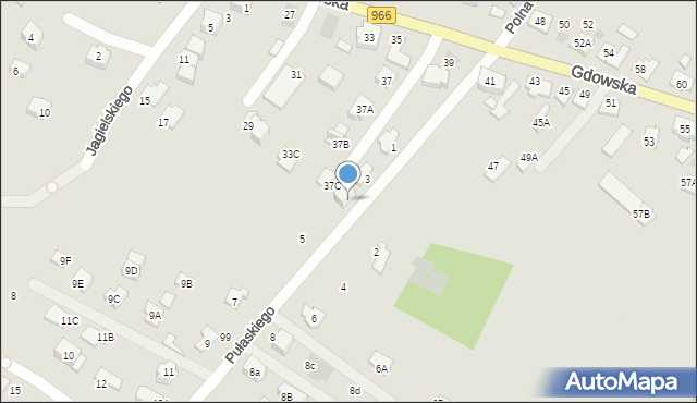 Wieliczka, Pułaskiego Kazimierza, gen., 3A, mapa Wieliczka