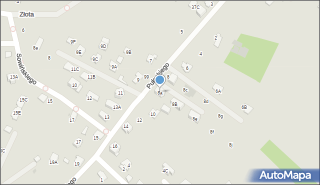 Wieliczka, Pułaskiego Kazimierza, gen., 8a, mapa Wieliczka