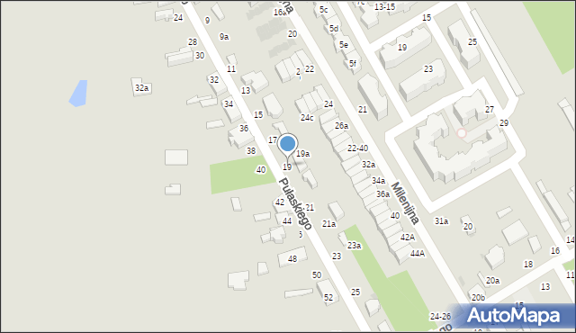 Zgierz, Pułaskiego Kazimierza, gen., 19, mapa Zgierz