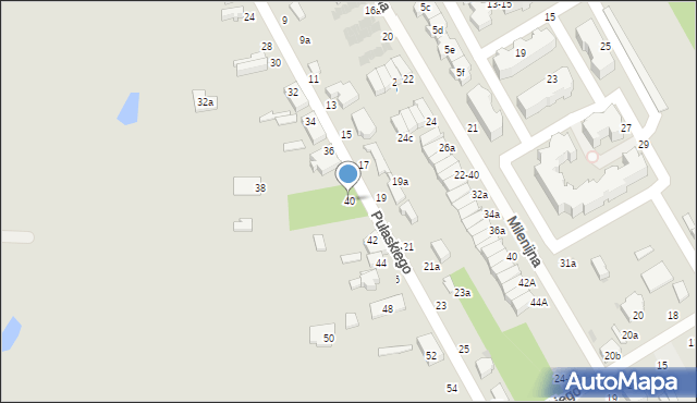 Zgierz, Pułaskiego Kazimierza, gen., 40, mapa Zgierz