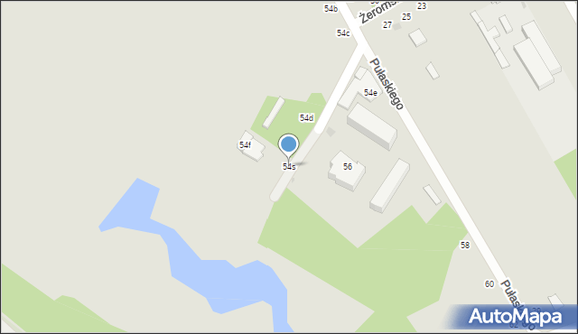 Zgierz, Pułaskiego Kazimierza, gen., 54s, mapa Zgierz