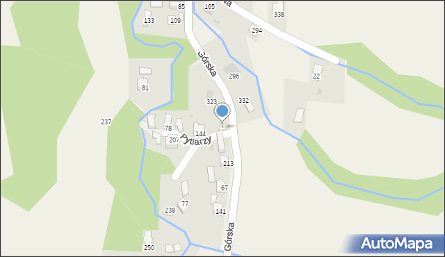 Nieledwia, Pytlarzy, 78, mapa Nieledwia