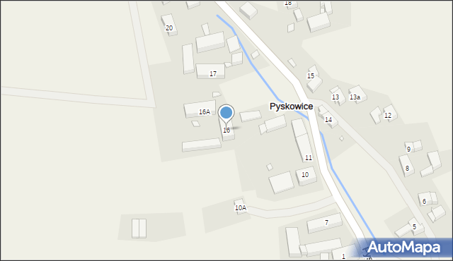 Pyskowice, Pyskowice, 16, mapa Pyskowice