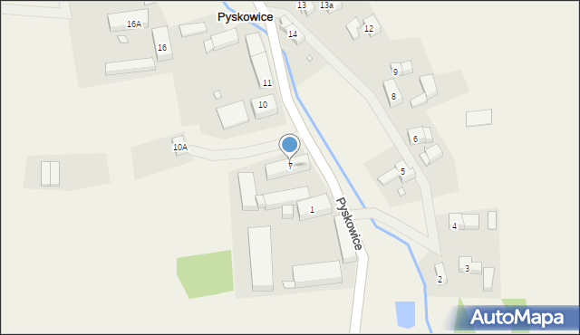 Pyskowice, Pyskowice, 7, mapa Pyskowice