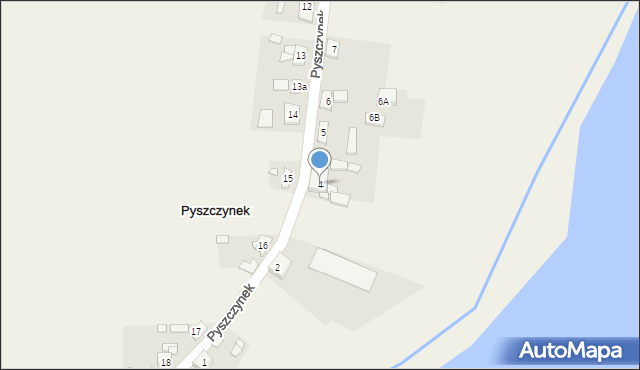 Pyszczynek, Pyszczynek, 4, mapa Pyszczynek