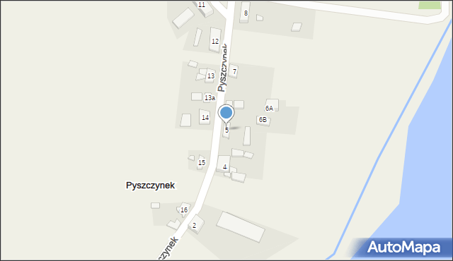 Pyszczynek, Pyszczynek, 5, mapa Pyszczynek