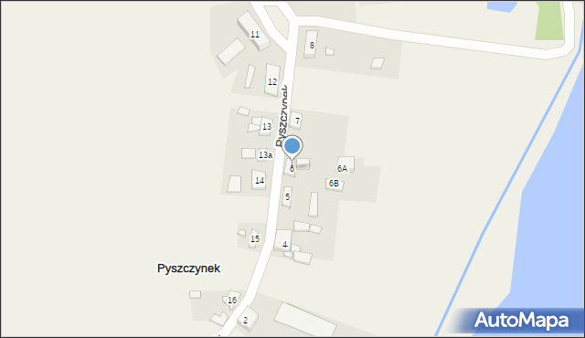 Pyszczynek, Pyszczynek, 6, mapa Pyszczynek