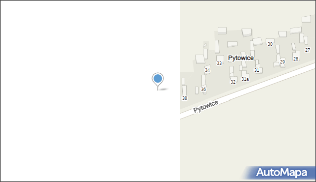 Pytowice, Pytowice, 39a, mapa Pytowice