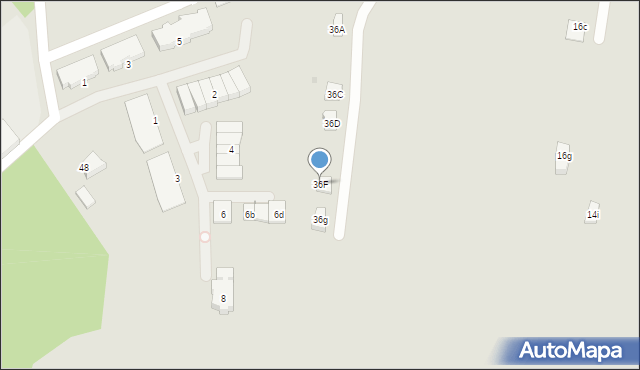 Tarnowskie Góry, Pyskowicka, 36F, mapa Tarnowskie Góry