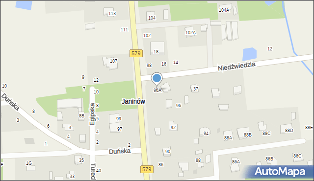 Adamowizna, Radziejowicka, 96A, mapa Adamowizna