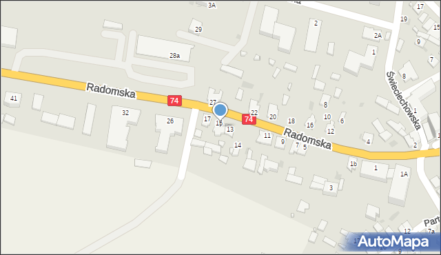 Annopol, Radomska, 24, mapa Annopol