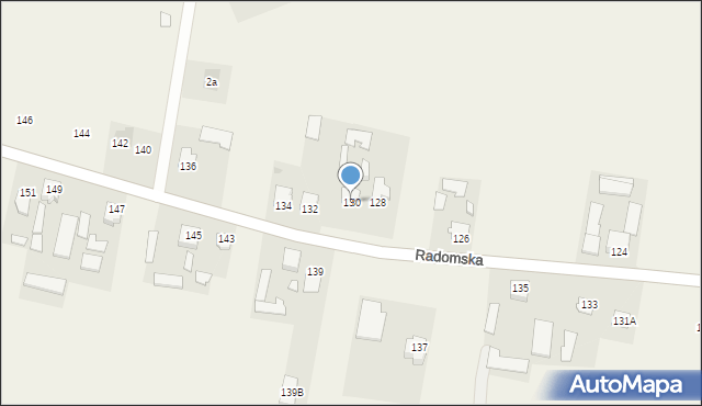 Cerekiew, Radomska, 130, mapa Cerekiew