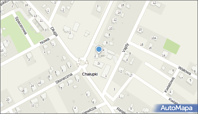 Chałupki, Raciborska, 2A, mapa Chałupki