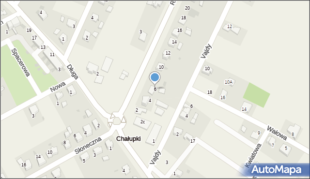 Chałupki, Raciborska, 6, mapa Chałupki
