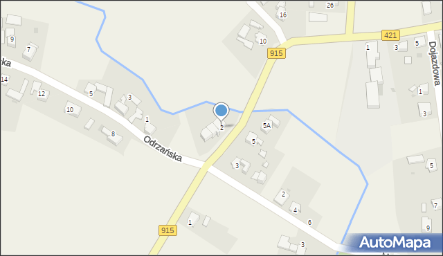 Ciechowice, Raciborska, 2, mapa Ciechowice