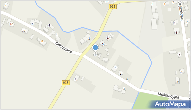 Ciechowice, Raciborska, 3, mapa Ciechowice