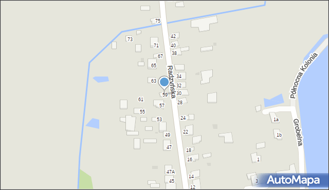 Czemierniki, Radzyńska, 59, mapa Czemierniki