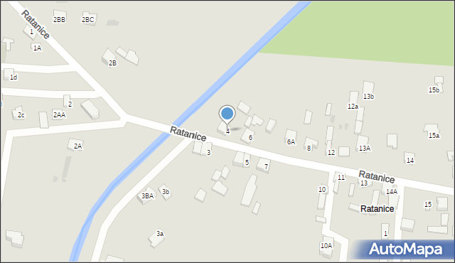 Dąbrowa Górnicza, Ratanice, 4, mapa Dąbrowa Górnicza