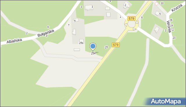 Janinów, Radziejowicka, 25A, mapa Janinów