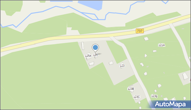Jedlnia-Letnisko, Radomska, 125, mapa Jedlnia-Letnisko
