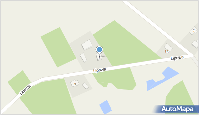 Klonówka, Rajkowska, 8, mapa Klonówka