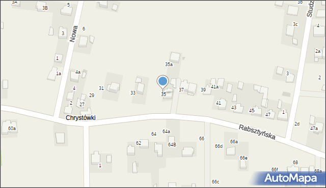 Klucze, Rabsztyńska, 35, mapa Klucze