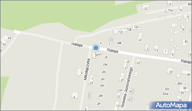 Kobyłka, Rataja Macieja, 16, mapa Kobyłka