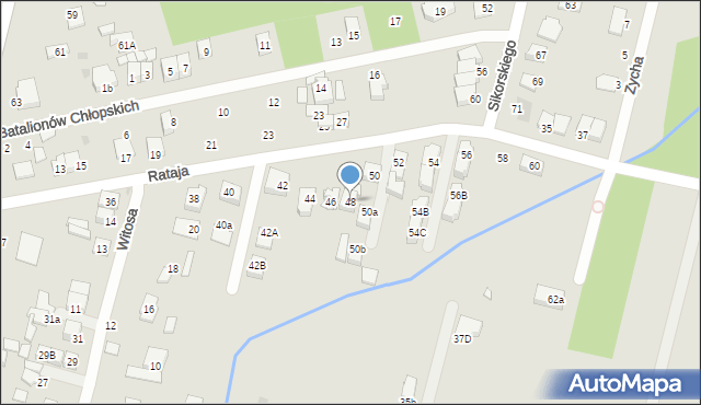 Kobyłka, Rataja Macieja, 48, mapa Kobyłka