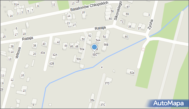 Kobyłka, Rataja Macieja, 54C, mapa Kobyłka