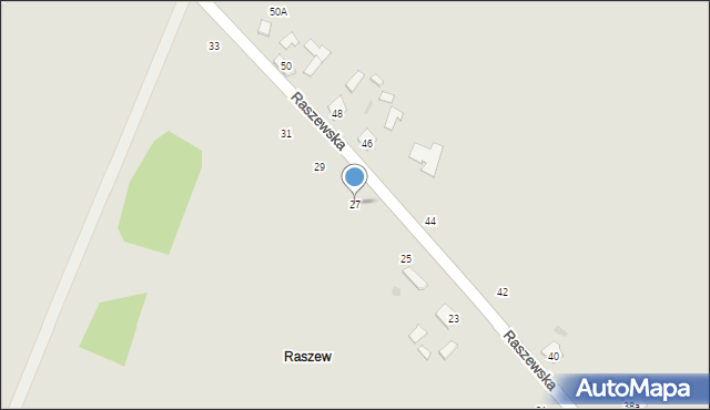 Kutno, Raszewska, 27, mapa Kutno